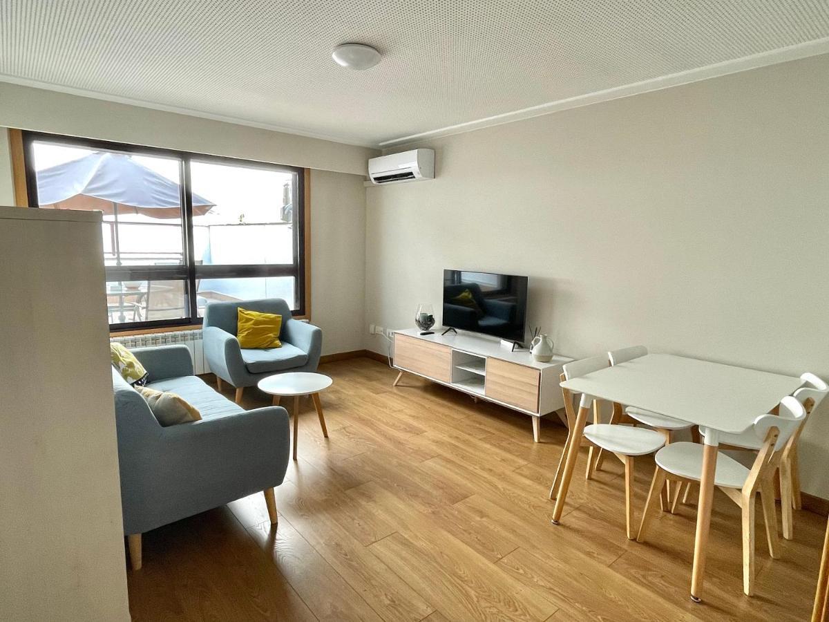 Estudio Centrico 1 Con Terraza Y Parking Privado Ourense Exterior foto