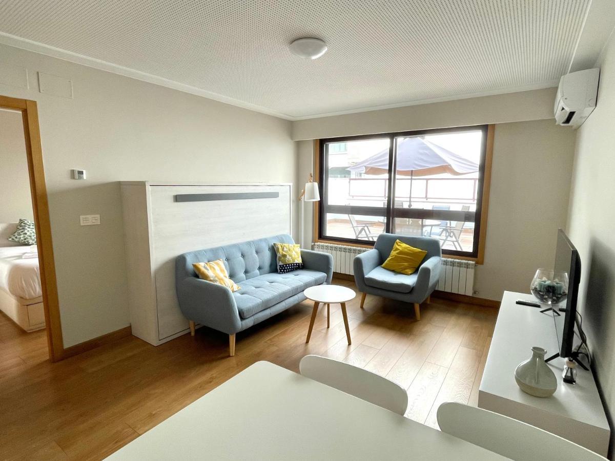 Estudio Centrico 1 Con Terraza Y Parking Privado Ourense Exterior foto